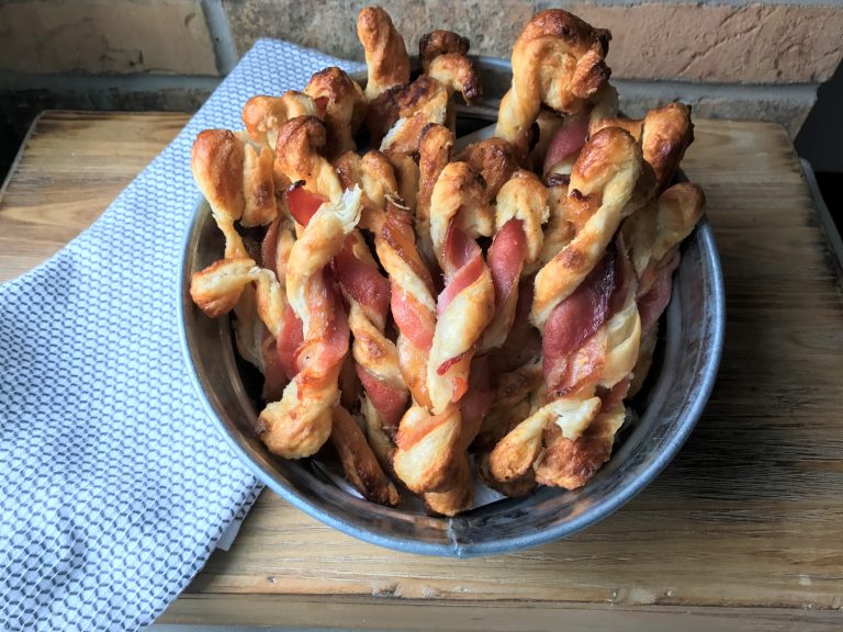 Brown Sugar & Bacon Puff Twists! Machine Shed