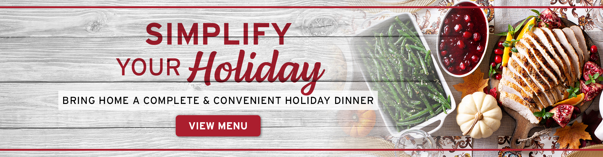 Holiday Meals webslide