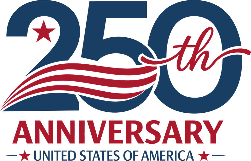250th Anniversary of United States of America Logo